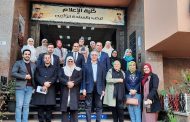 زياره فريق مركز ضمان الجوده لتفعيل محاكاه بكليه الإعلام جامعه المنوفيه