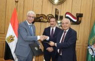 بحضور محافظ المنوفية.. الجامعة المنوفية توقّع بروتوكول تعاون مع جامعة الريادة للعلوم والتكنولوجيا لدعم التدريب الطبي وتبادل الخبرات