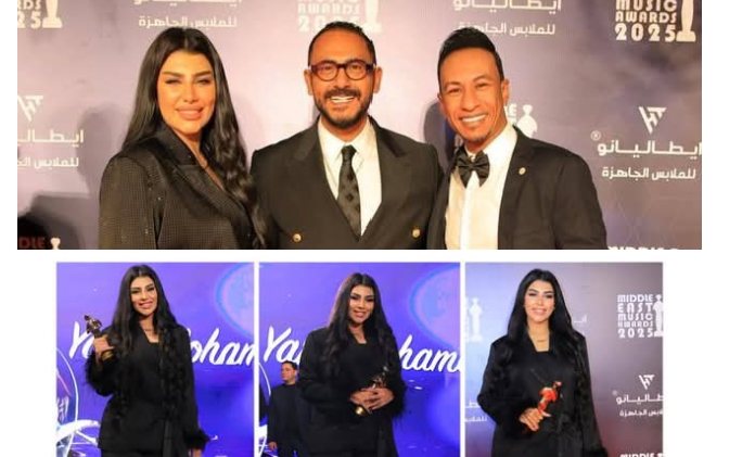 يارا محمد تحصد لقب أفضل مطربة شعبية في حفل الميما