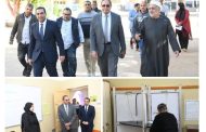 محافظ قنا يواصل جولاته الميدانية لمتابعة سير العملية الانتخابية لليوم الثاني