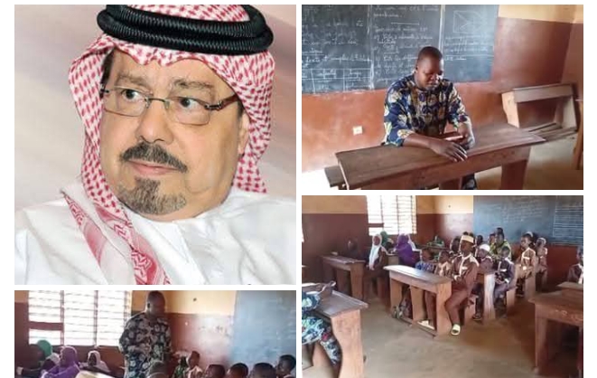 بالفيديو والصور ..درس تعليمى فى مركز إقرأ بدولة بنين لشرح مقال المفكر على الشرفاء