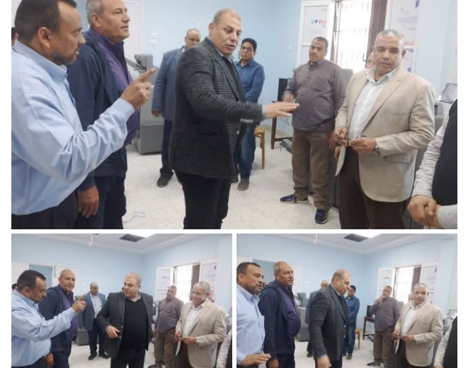 وكيل تعليم قنا يتابع انتهاء اعمال الصيانة الشاملة ورفع كفائة المطبعة السرية