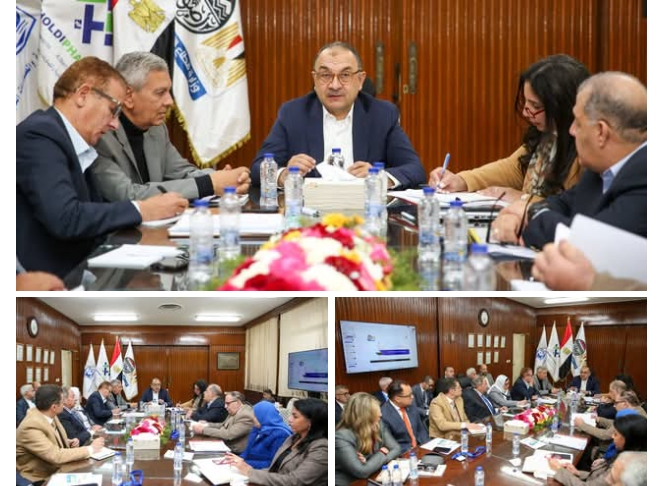 وزير قطاع الأعمال العام يواصل اجتماعاته الدورية برؤساء الشركات التابعة للوزارة