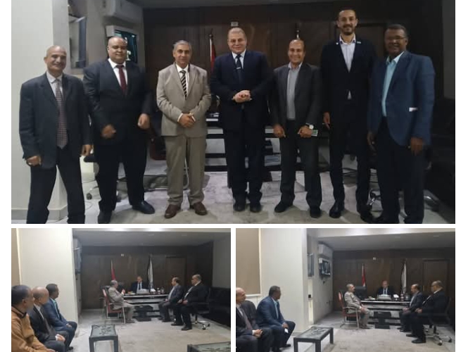 وكيل تعليم قنا يستقبل مدير البرنامج القومي لتنمية مهارات اللغة العربية بالمركز القومي للامتحانات