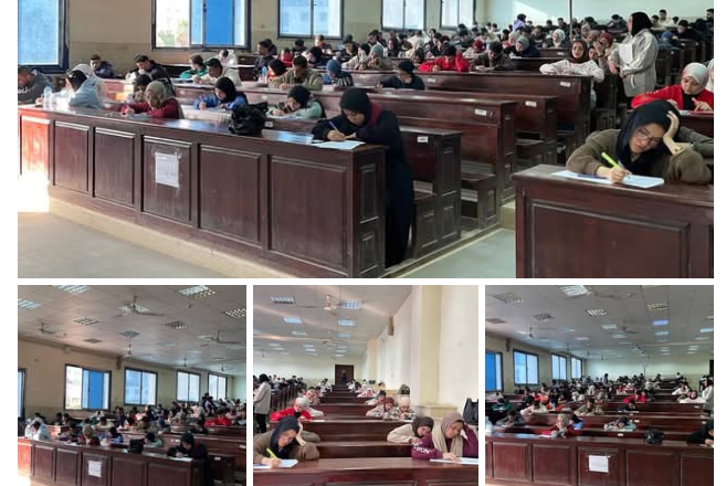 تواصل  الإمتحانات  بمعهد طيبة العالي للحاسب وسط أجواء هادئة وانضباط كامل