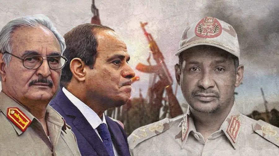 ضغوط مصرية غير مسبوقة.. السيسي يجبر حفتر على الاختيار بين مصر والدعـ.م السريـع