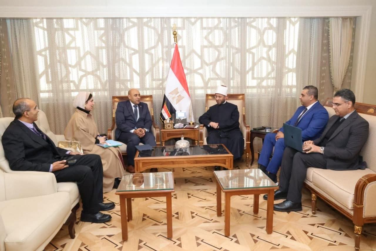 نصر الله: سعيد بلقاء وزير الأوقاف وأوجه الدعوة لرجال الأعمال لدعم الأعمال القيّمة