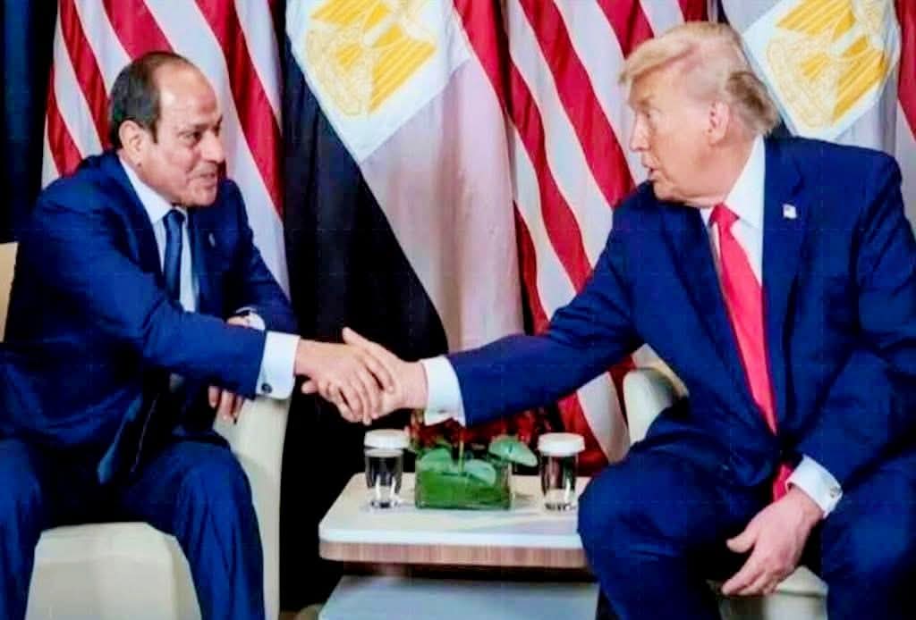لقطة ودية في دافوس تعكس دفء العلاقات بين القاهرة وواشنطن