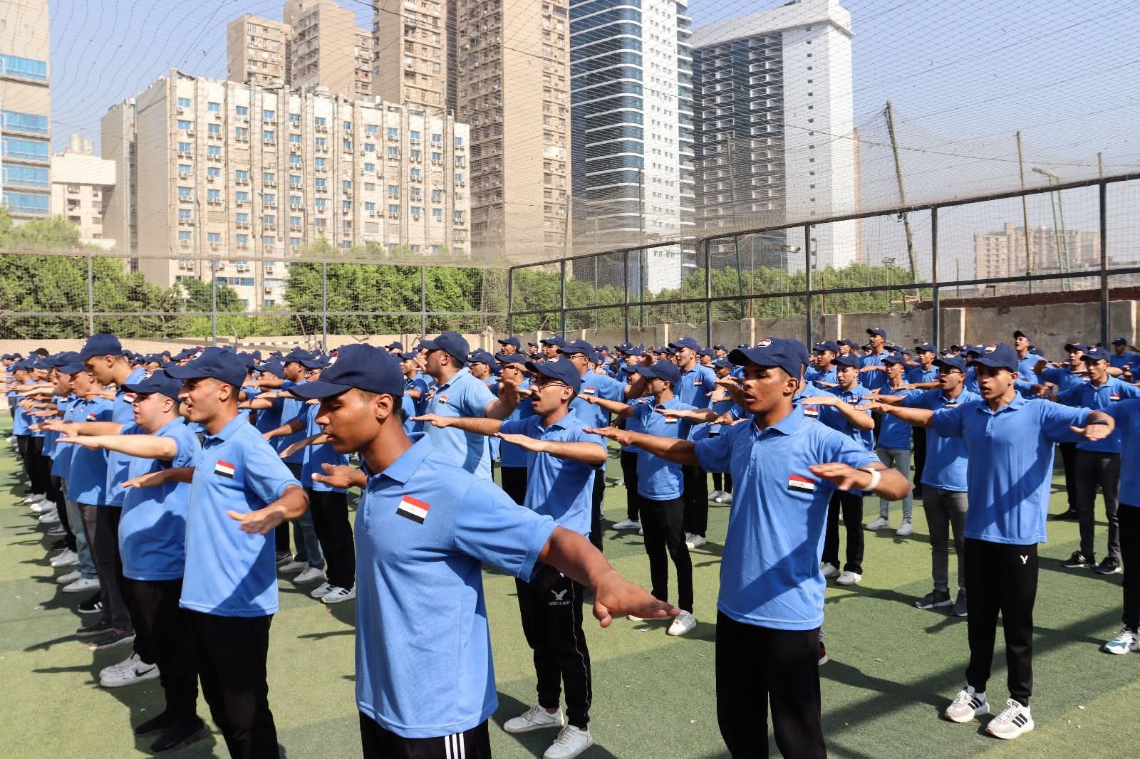 بدء دورة التربية العسكرية بأكاديمية طيبة