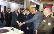 رئيس جامعة المنوفية يزور معسكر قوات الأمن بقويسنا ويهنئ رجال الشرطة بعيدهم الـ74