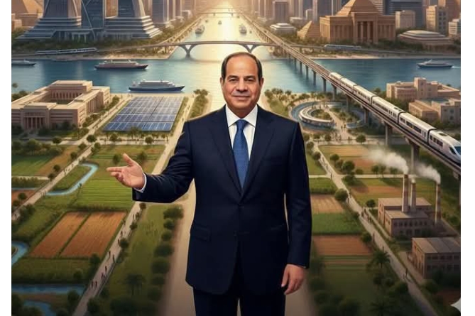 مصر بين التحدى والإنجاز: حكاية قائد لم يبع الوهم بل بنى المستقبل