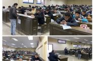 بدء إمتحانات نهاية الفصل الدراسي الاول بمعهد طيبة العالي للهندسة