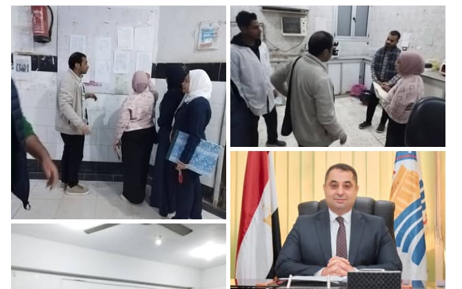 بتكليف من وكيل الوزارة فريق الطب العلاجي يتفقد ليلًا مستشفى الوقف المركزي بقنا