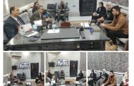 لقاء بهاء شوقي وكيل الوزارة بأعضاء نادى القيادات لبحث بعض معوقات العمل بالنادى