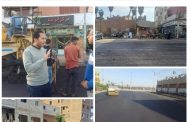 محلي نجع حمادي.. نواب رئيس المركز يتابعون استمرار أعمال الرصف بالمدينة
