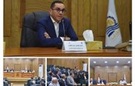وزير الاستثمار خلال لقائه مع مستثمري قنا
