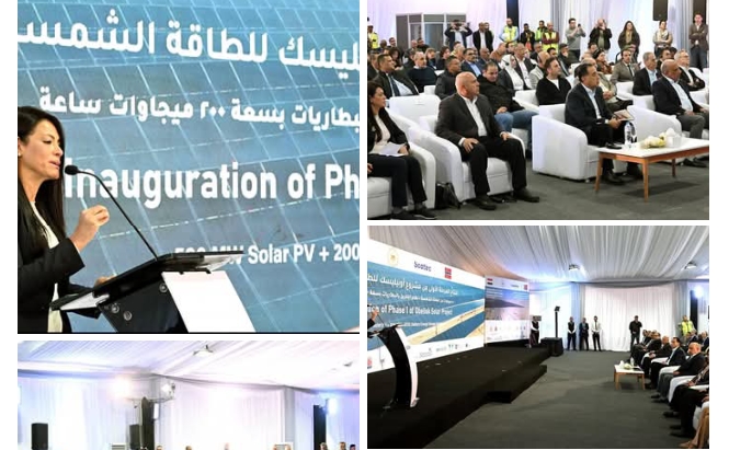 خلال افتتاح رئيس الوزراء للمرحلة الأولى من مشروع 