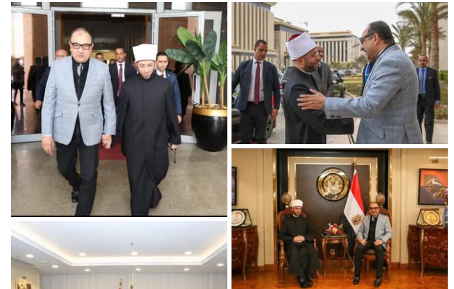 وزير قطاع الأعمال العام يستقبل وزير الأوقاف لبحث تعزيز التعاون