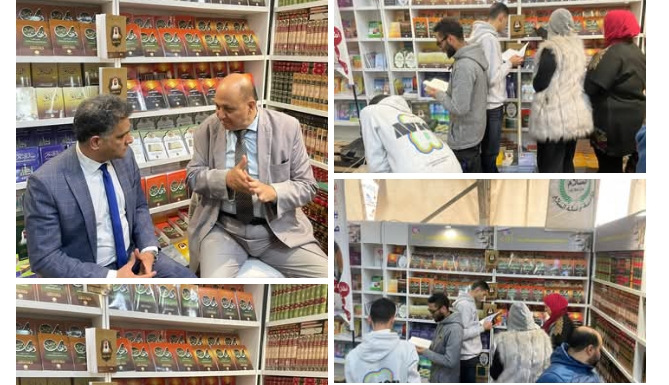 د .معتز صلاح الدين في حوار الساعة : جناح رسالة السلام بمعرض الكتاب منارة فكرية | صور