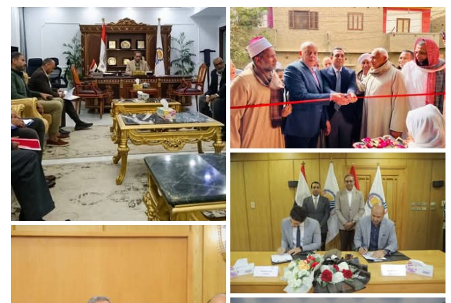 قنا في أسبوع.. بحث الخطط التنموية مع رئيس الوزراء ومعالجة مشكلة كهرباء قفط والتحقيق في شكاوى أولياء التلاميذ