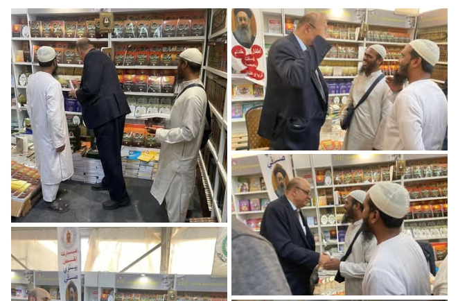 وفد طلابي من بنجلاديش يزور جناح رسالة السلام بمعرض الكتاب : القرآن مرجعية الإسلام | صور