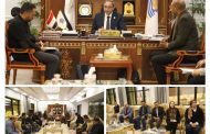 محافظ قنا يستقبل وفد من 