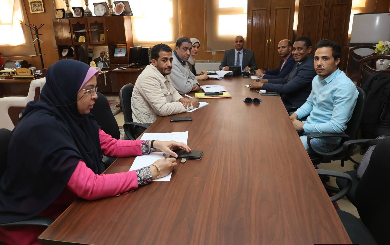 جامعة قنا تعقد الاجتماع الأول لنموذج محاكاة مجلس الوزراء المصري