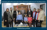 محافظ قنا يستقبل وفدًا من مدرسة الراهبات الفرنسيسكانيات لتهنئته بتوليه منصبه وبمناسبة شهر رمضان المبارك