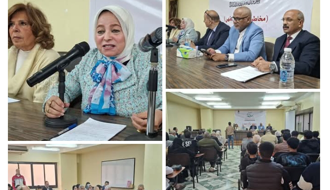أمال نمر خلال ندوة رسالة السلام : تحذر من الطلاق الشفهي وتطالب بالعودة للقرآن | صور