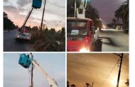 محافظ قنا يوجه بصيانة الإنارة بطريق 