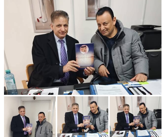 صور ...تواصل نشر مشروع الشرفاء الحمادي في النمسا عبر التواصل المباشر مع بيئات العمل