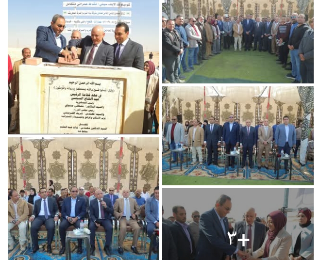 محافظ قنا يضع حجر الأساس لكمباوند لايف سيتي بمدينة قنا الجديدة