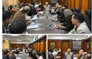 السكرتير العام بقنا يتابع الموقف التنفيذي لمشروع ازدواج الطريق الصحراوي الغربيي