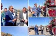 محافظ قنا يضبط جرارًا مخالفًا يسحب 4 مقطورات محملة بالقصب ويشدد على تكثيف المتابعة ورصد المخالفين