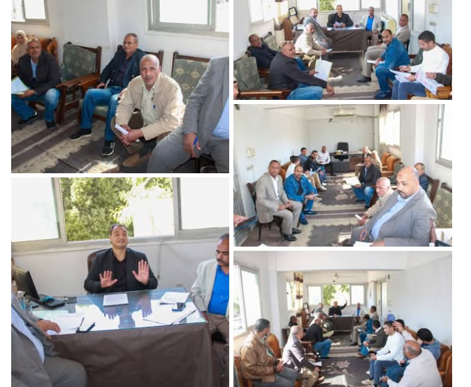 اجتماع لمديري الإدارات الفرعية بقنا لوضع خطة الأنشطة الرمضانية ومناقشة تشغيل الملاعب المنجلة