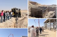 رئيس جهاز مدينة قنا الجديدة يتابع ميدانياً أعمال 