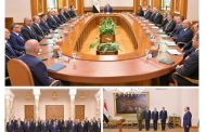 رئيس الجمهورية يشهد اداء المحافظين ونواب المحافظين الجدد اليمين الدستورية