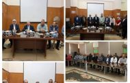 تكريم مدير الاستحقاقات بجامعة قنا تقديرًا لمسيرته الوظيفية