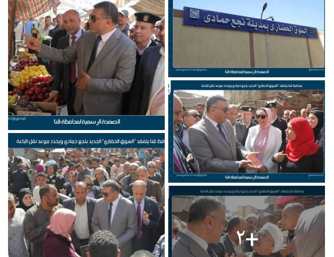 محافظ قنا يتفقد 