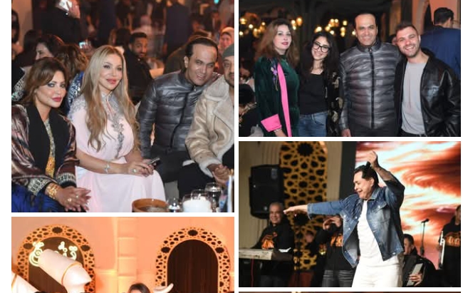 بحضور نجوم الفن والمجتمع.. حكيم يشعل أجواء افتتاح خيمة «تنورة» في JW Marriott Hotel Cairo