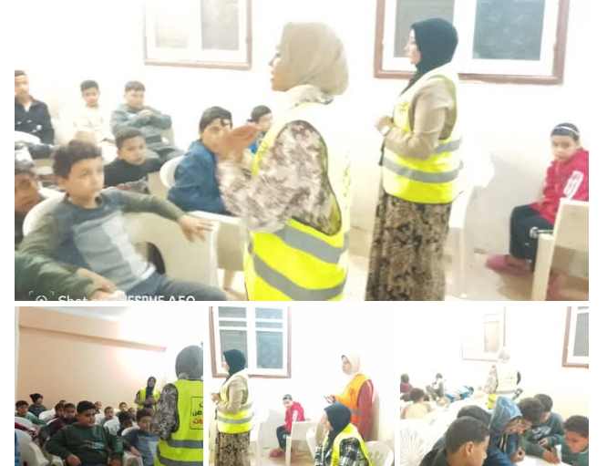 مركز شباب الكوم الأحمر ينفذ ورشة تدريبية عن صندوق مكافحة وعلاج الادمان