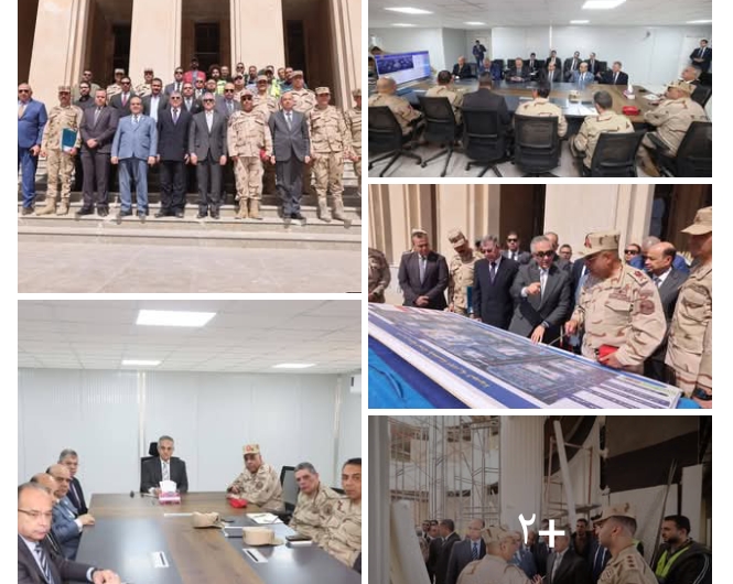 وزير العدل يتفقد مشروع مدينة العدالة بالعاصمة الجديدة