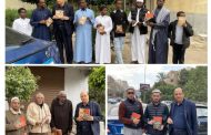 ممثلو الجالية السودانية وطلاب قرغيزستان وغانا والصومال الدارسين بالأزهر يشيدون بكتابَي «ومضات على الطريق» و«الطلاق يهدد أمن المجتمع» للمفكر علي الشرفاء