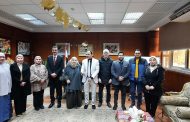 اجتماع نائب رئيس الجامعة لشئون خدمة المجتمع وتنمية البيئة مع مدير مركز ضمان الجوده لمناقشة معيار المشاركه الاجتماعيه مع فريق عمل إعداد ملف جامعه المنوفيه