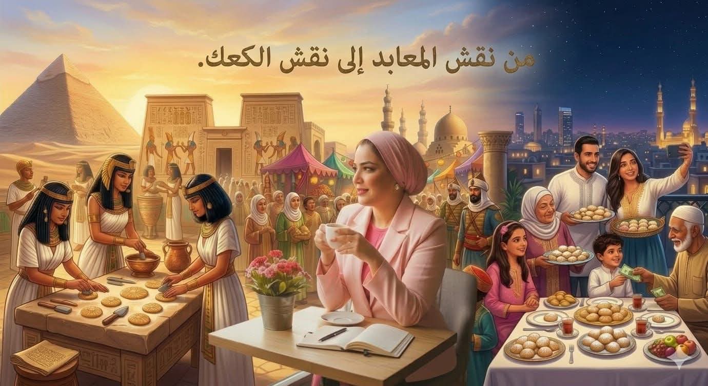 من نقش المعابد.. إلى نقش الكعك