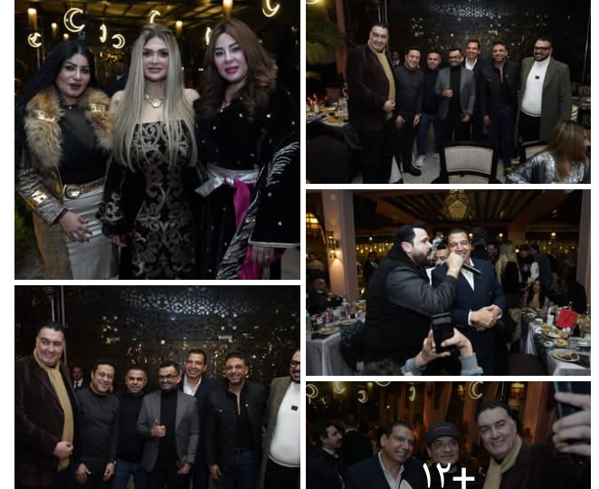 د. محمود دبور رئيس مجلس إدارة دكتور مباني والمهندس ناجي الحناوي رئيس مجلس إدارة HG الحناوي جروب يقيمان حفل سحور بحضور صفوة المجتمع