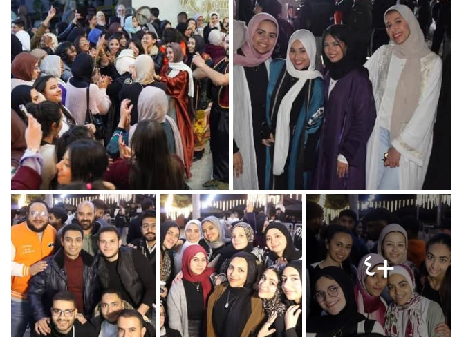 الجامعة المصرية الروسية تنظم حفلات إفطار للطلاب وسط أجواء مبهجة