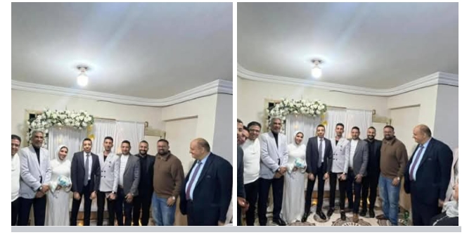 تهنئة من شبكة إعلام المرأة العربية بخطوبة الصحفى بالوفد احمد جابر  ود.رانيا أحمد