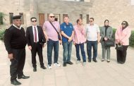 معبد دندرة يستقبل ضيوف ندوة القضاء الدستوري بحقوق قنا في جولة تجمع القانون بالحضارة