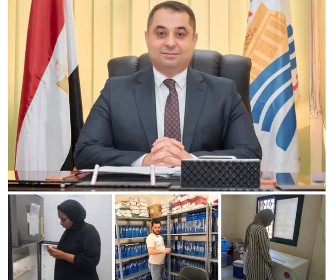 متابعة مكثفة للمنشآت الصحية بمركز الوقف لضمان جودة الخدمات المقدمة للمواطنين